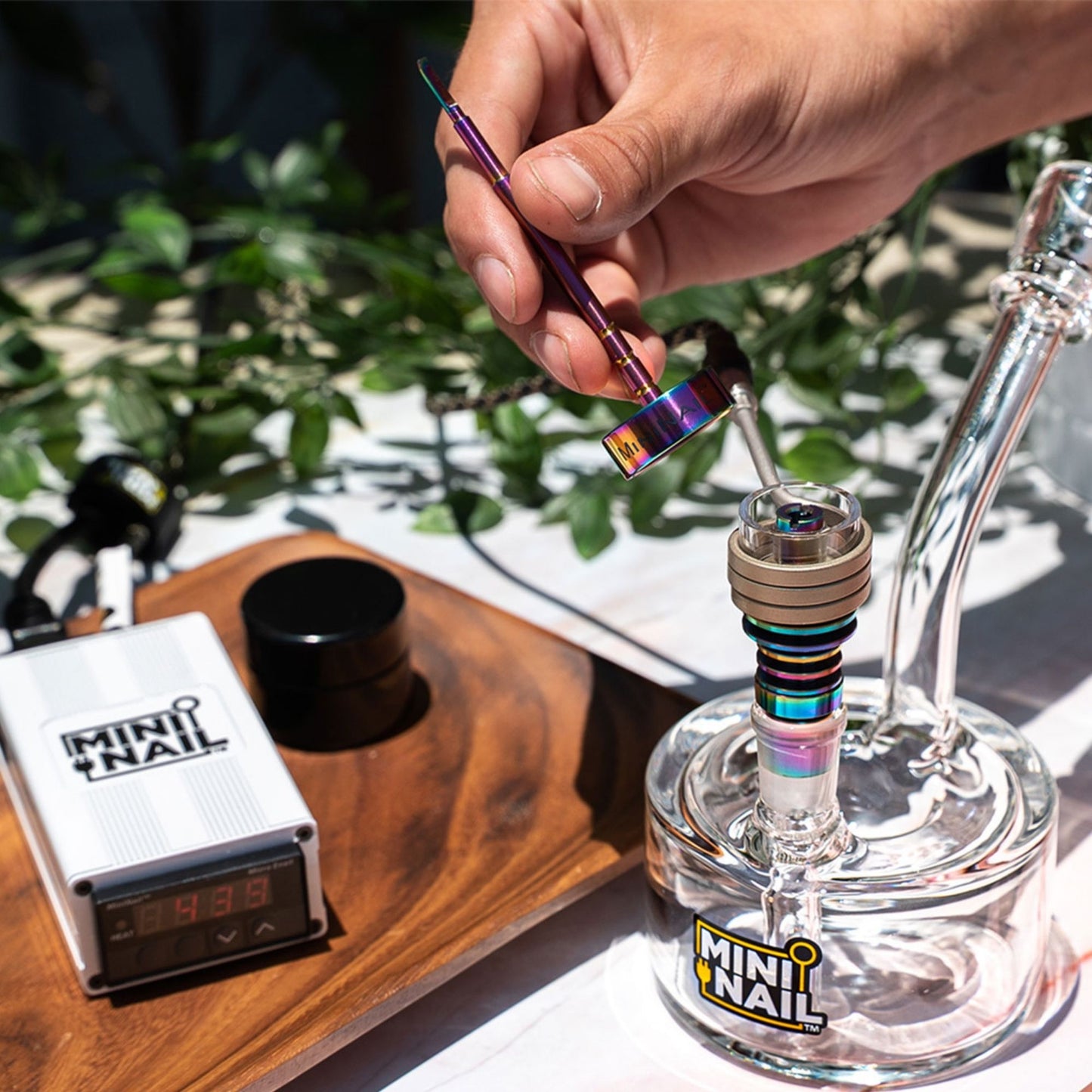 Quartz Hybrid Enail Kit with Puck Rig