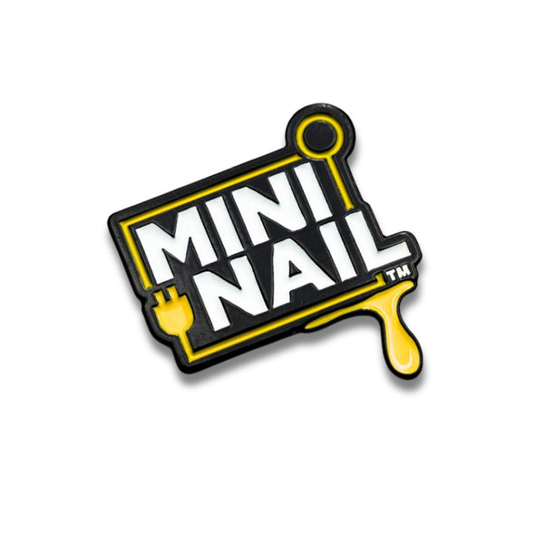 MiniNail Drip Logo Lapel Pin