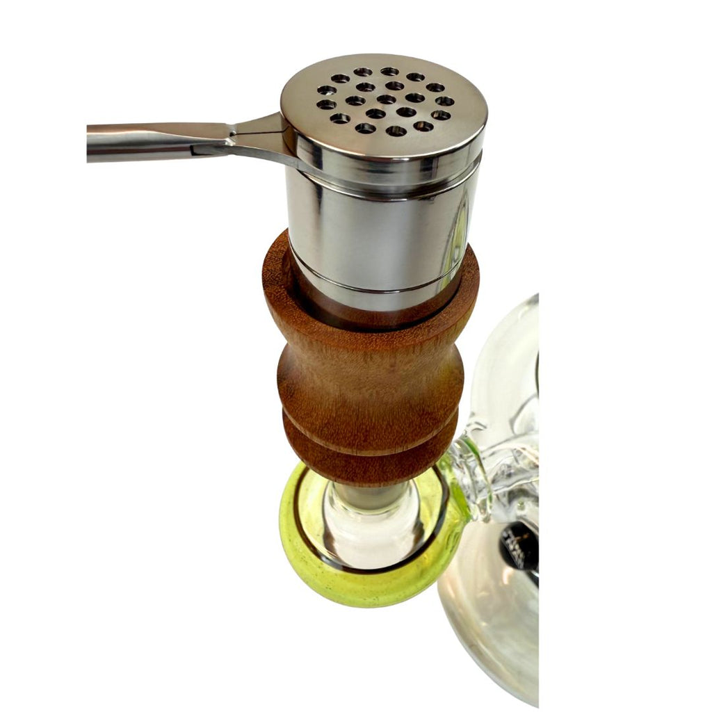 Wood Flower Wand Bowl