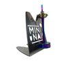 Silver MiniNail Heater Coil Stand Holding Rainbow Space Needle Dabber Dab Tool Carb Cap