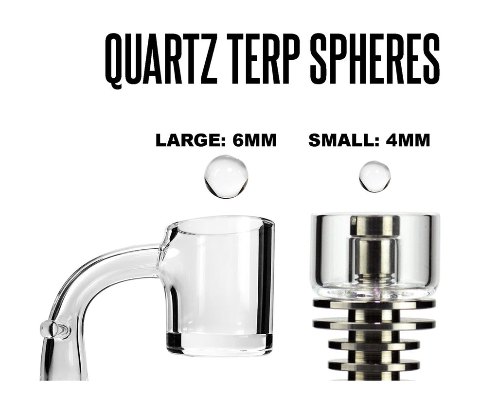 Mini Nail Quartz Terpene Balls for Mini enail Infographic