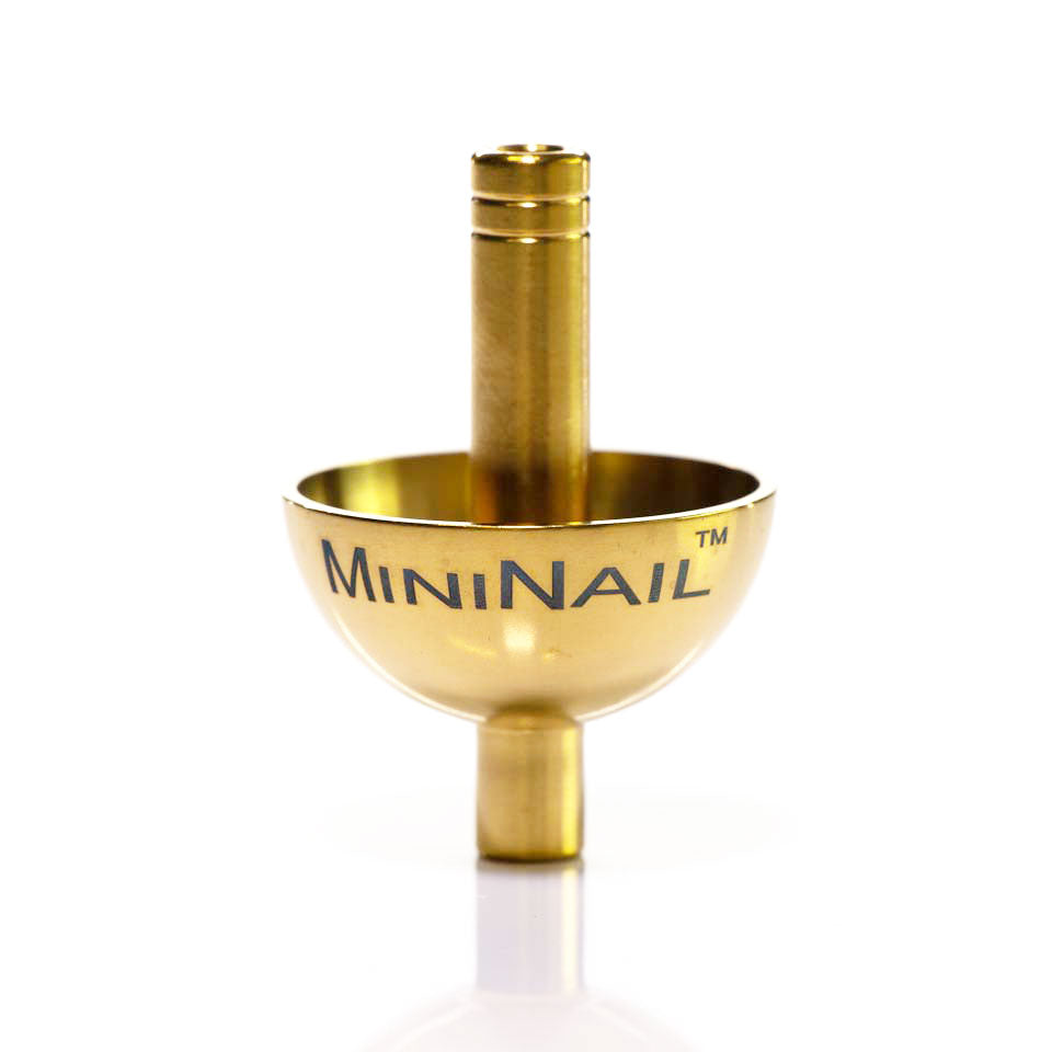 Gold MiniNail eNail Titanium Top Cap