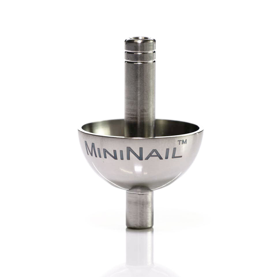 Silver MiniNail eNail Titanium Top Cap