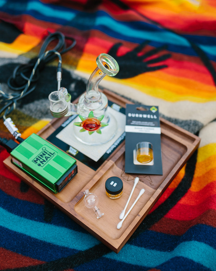 The essentials for a home eNail dabbing kit
