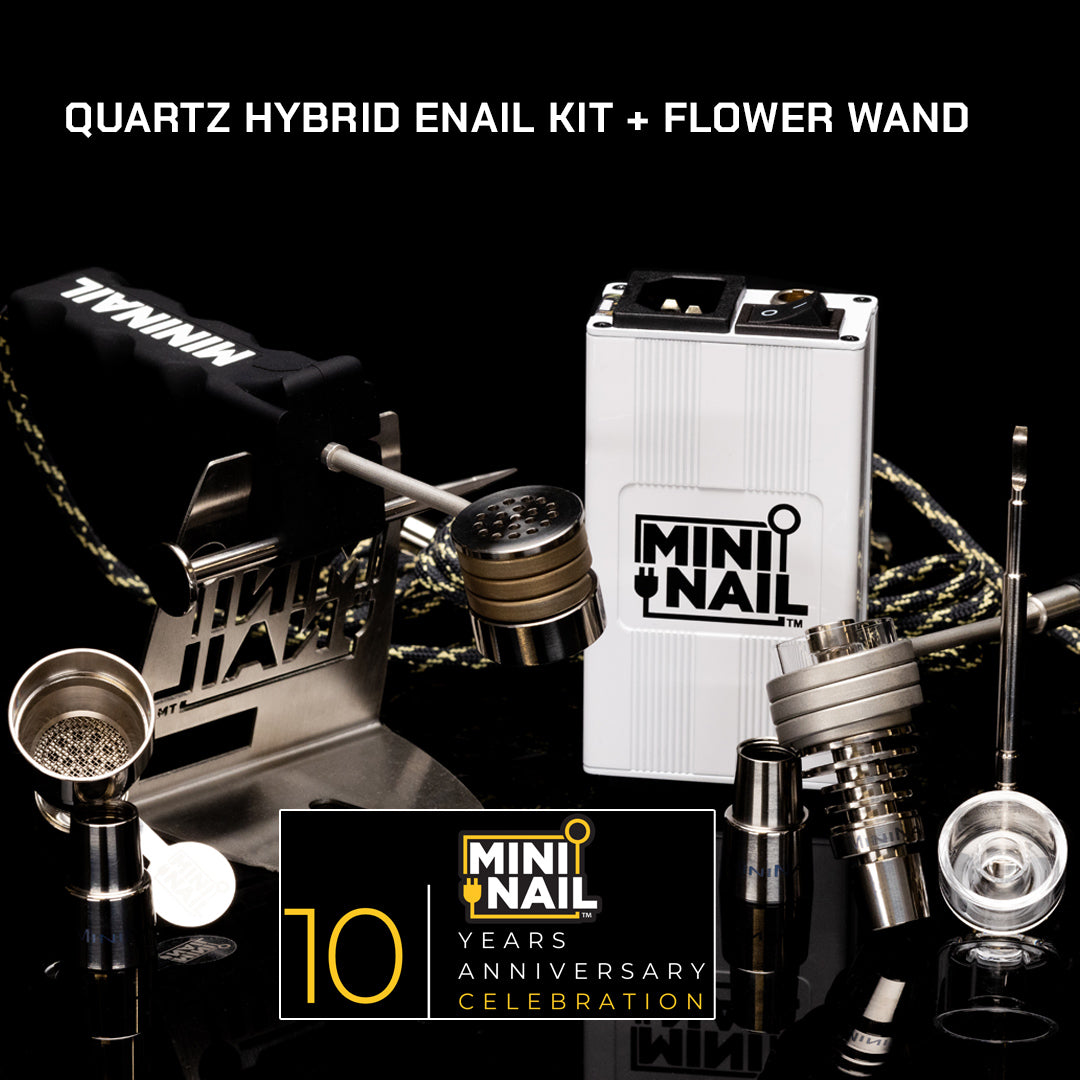 Get the Best of Both Worlds with Enail + Flower Wand Ball Vape Bundle | MiniNail Get the Best of Both Worlds with Enail + Flower Wand Ball Vape Bundle | MiniNail