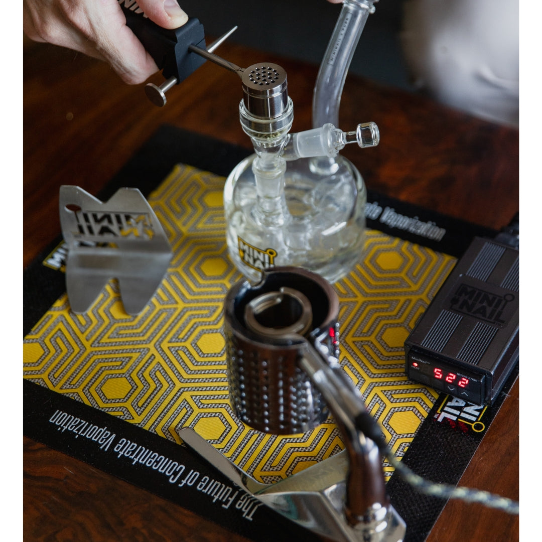 Coil Caddy Kit with Wireless Flower Wand | MiniNail Coil Caddy Kit with Wireless Flower Wand | MiniNail