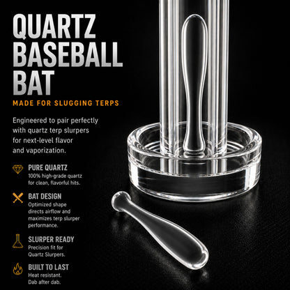 Quartz Baseball Bat Pillar
