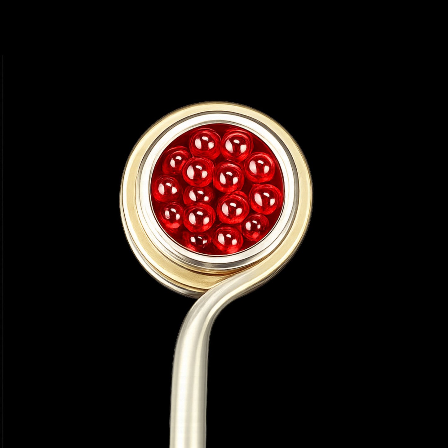 Ruby Pearls in Flower Wand Engine