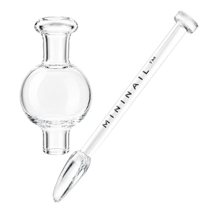 Glass Bubble Cap and Glass Shovel Dabber - MiniNail