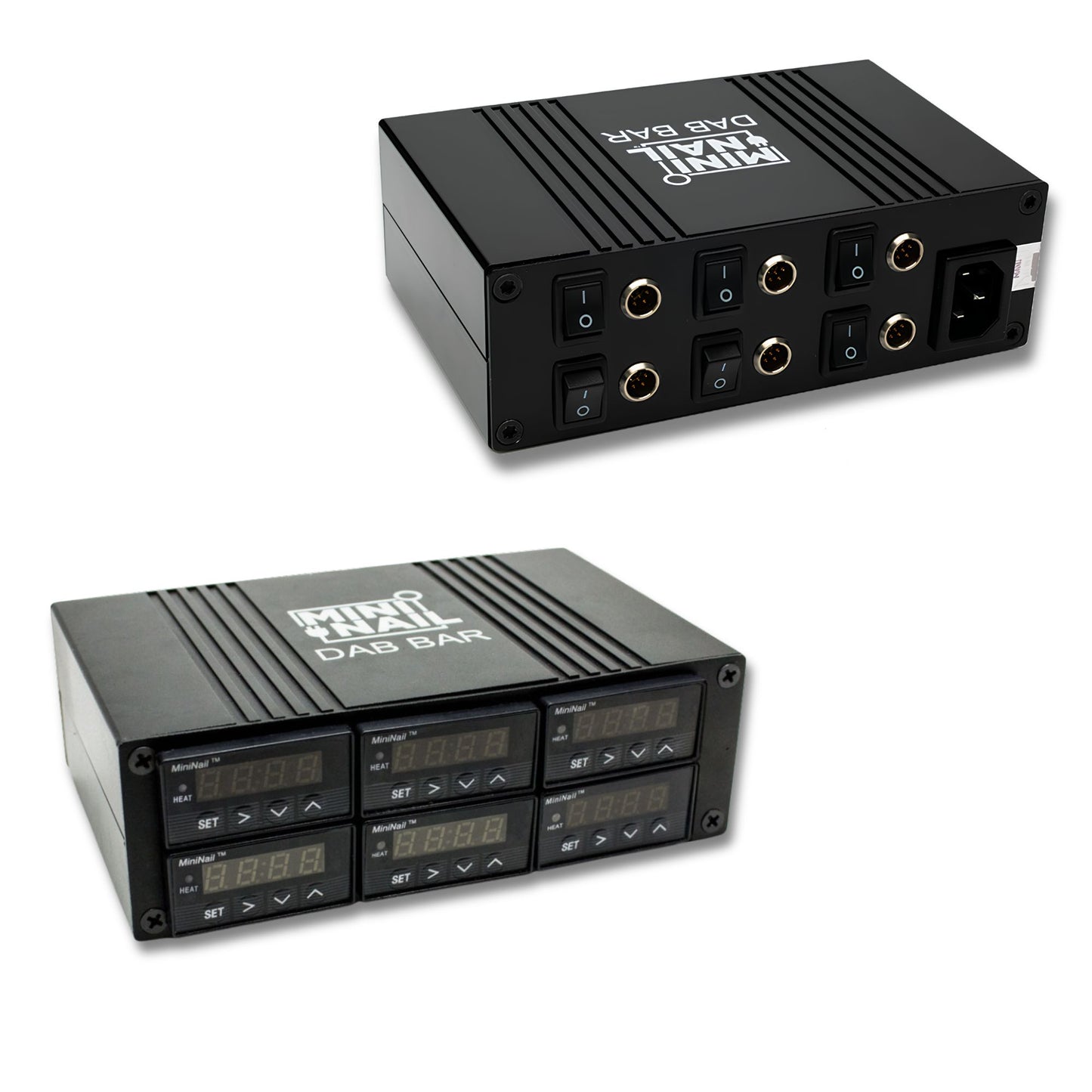 Bar Bar Enail 6-Unit Controller (Black) MiniNail