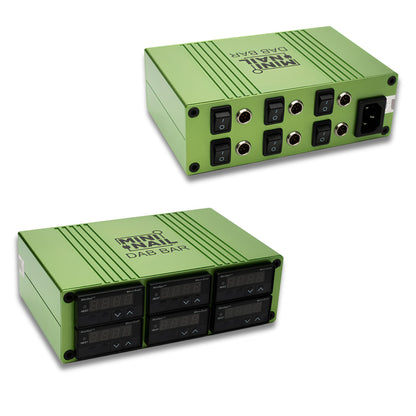 Dab Bar Enail 6-Unit Controller (Green) MiniNail