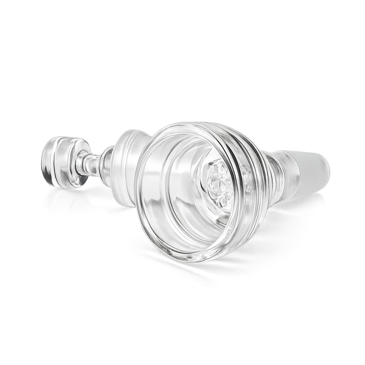 Glass Flower Bowl 
