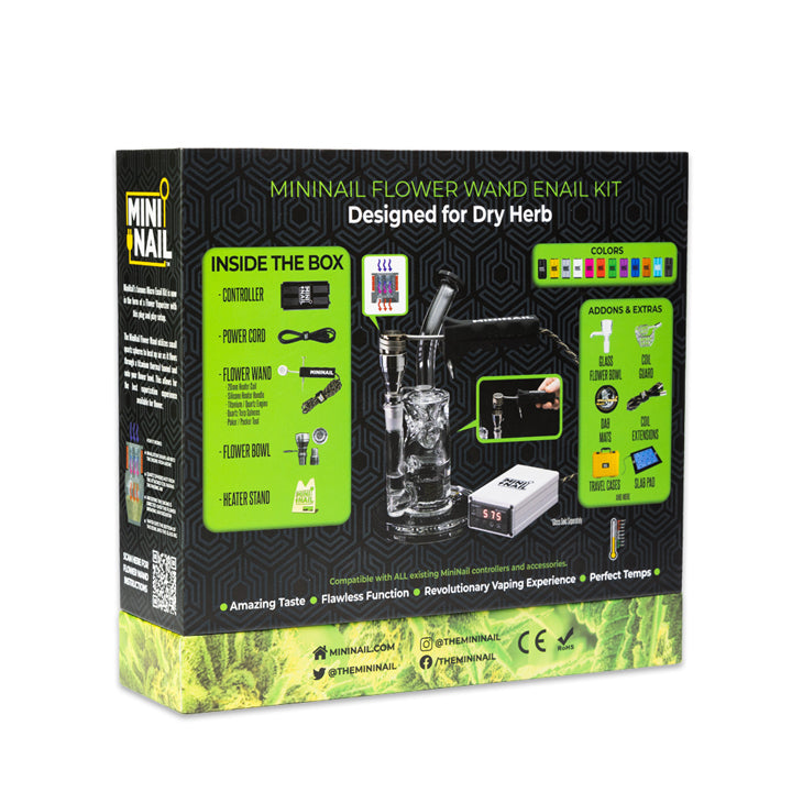 Flower Wand Vaporizer Box Back