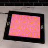 Backlit Slabpad on pink