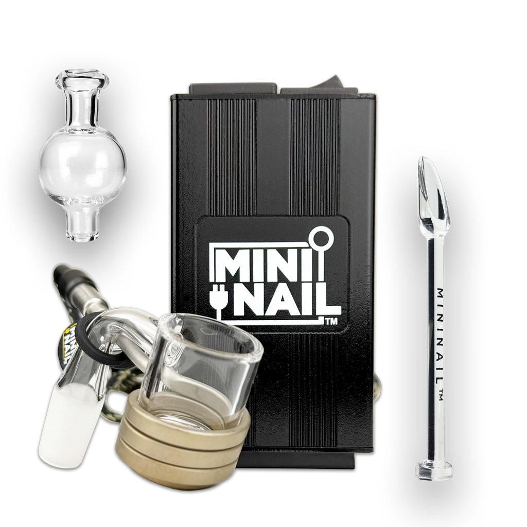 Quartz Banger Enail Kit with Glass Shovel