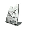 Silver Heater Stand