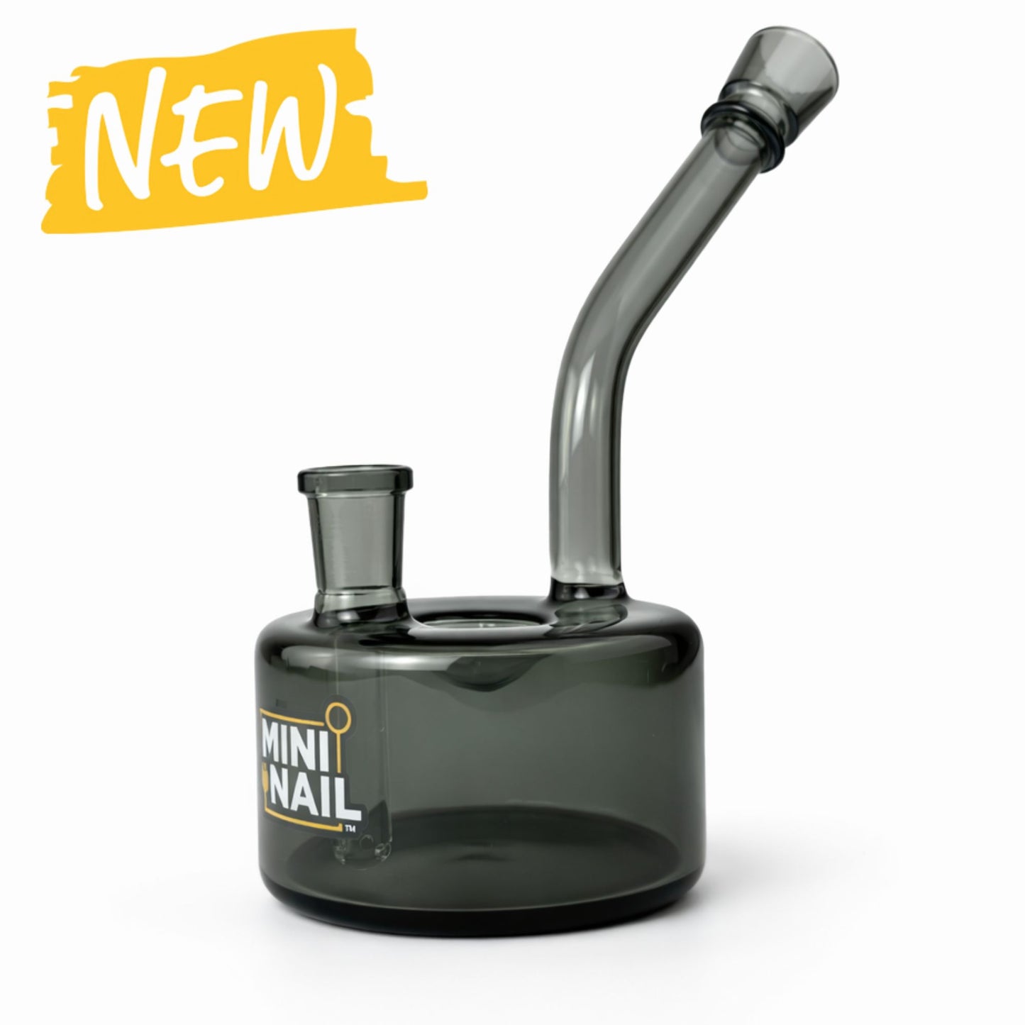 Glass Puck Rig (SMOKE) NEW