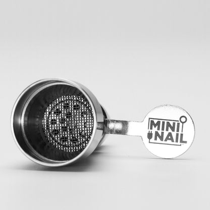 Titanium Flower bowl with screen inside