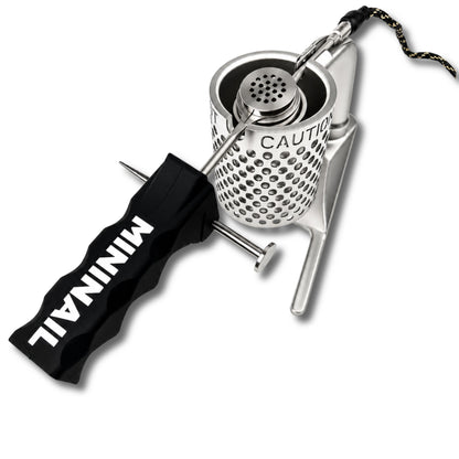 Wireless Flower Wand inside a Coil Caddy