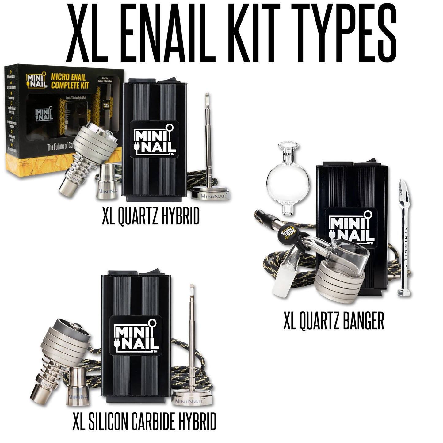 MiniNail XL Enail Kits