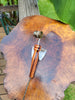 Wood Handle Flower Wand on Stand