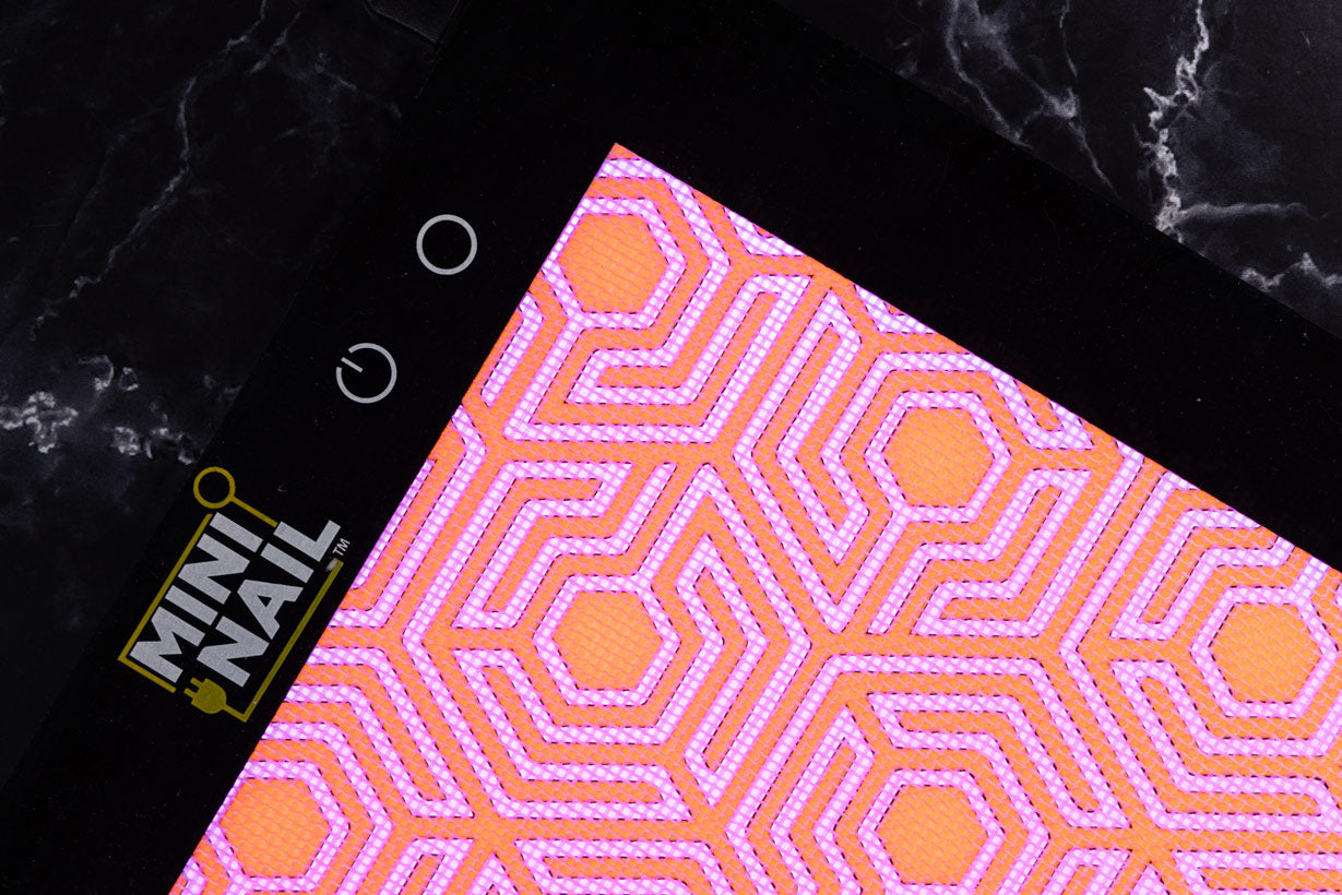 Backlit Slab pad on Purple