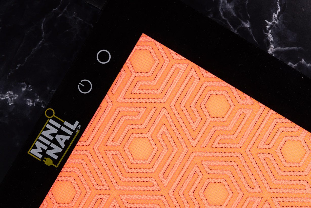 Backlit Slab Pad on red