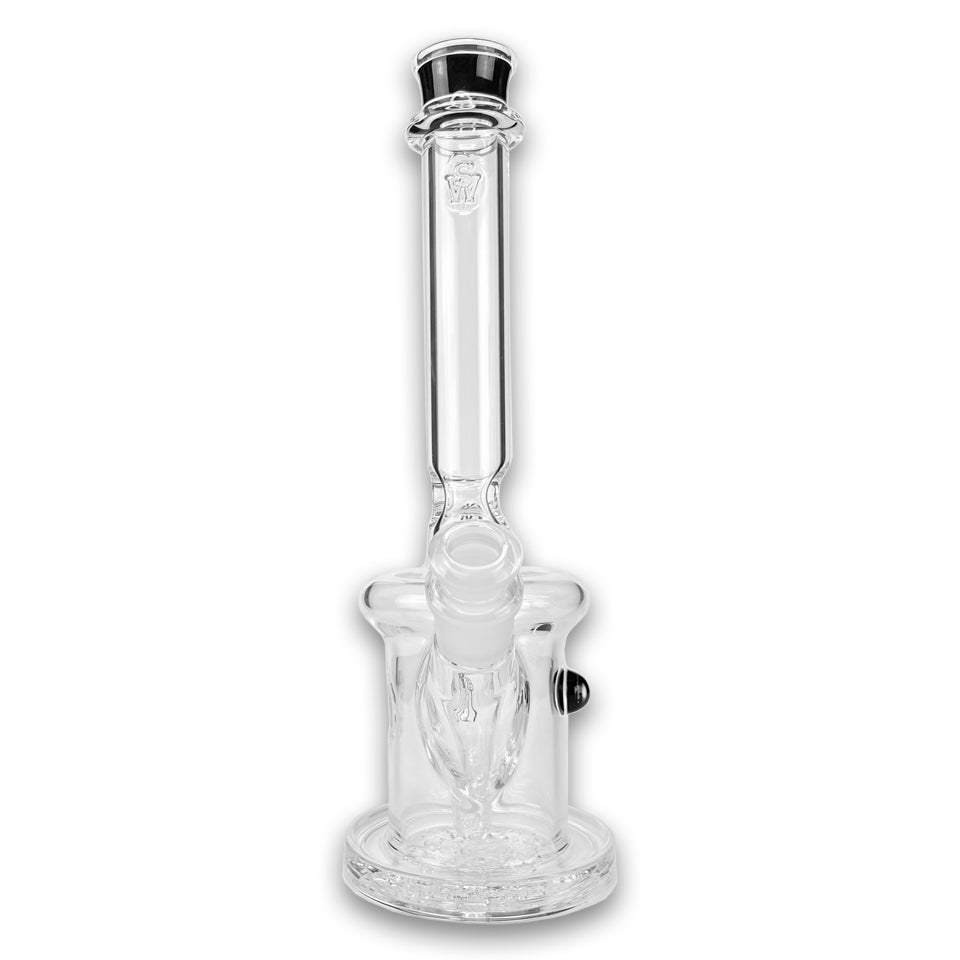 Glass Tube Rig Black Galaxy Front
