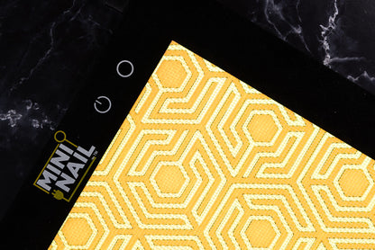 Backlit Slab Pad on Yellow