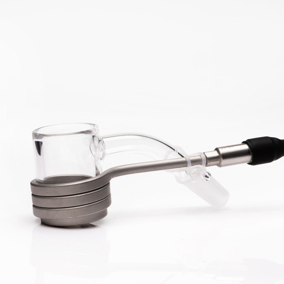 Mininails 45° Quartz Banger with 10mm Connection and Heater Coil