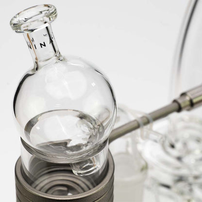 XL Glass Bubble Cap and 30mm Banger for Mini Nail Enail