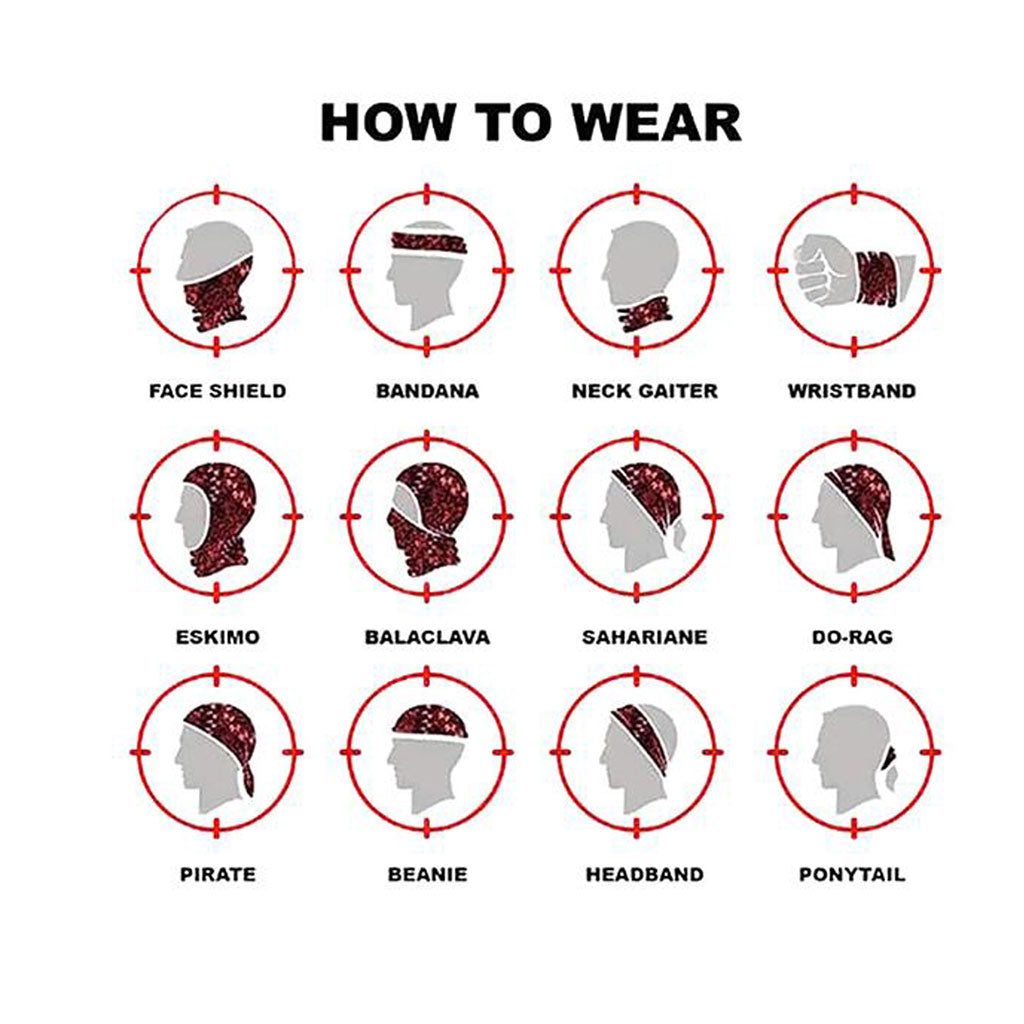 How to wear face covering Dabaclava by The Mini Nail 