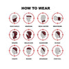 How to wear face covering Dabaclava by The Mini Nail 