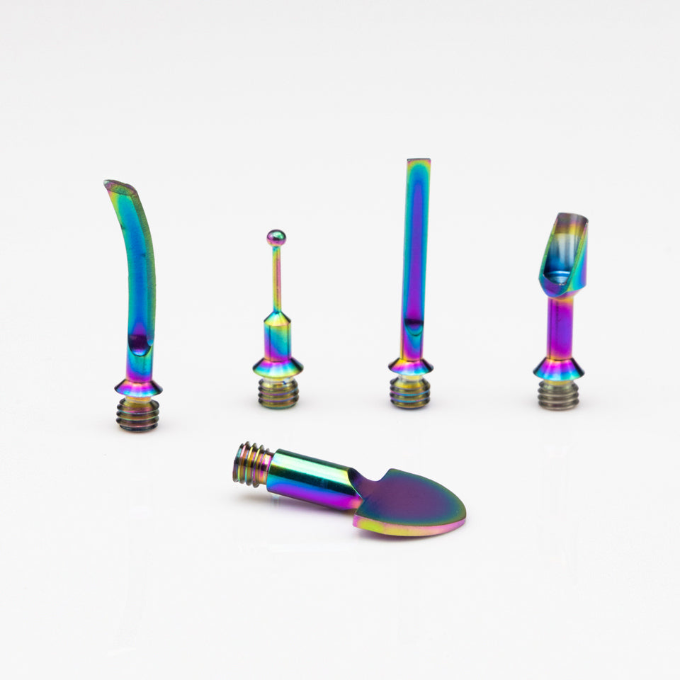 Rainbow MiniNail Enail Dab Tool Tips 