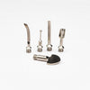 Silver Carb Cap Dabber Tip Pack Mini Nail Enail