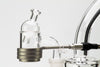 MiniNail Glass Bubble Cap in Quartz Banger and Hybrid Coil