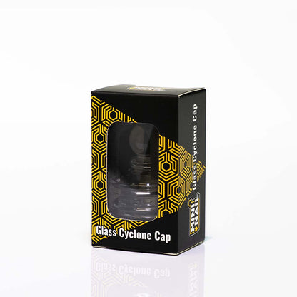 MiniNails Glass Cyclone  Carb Cap for eNails in box