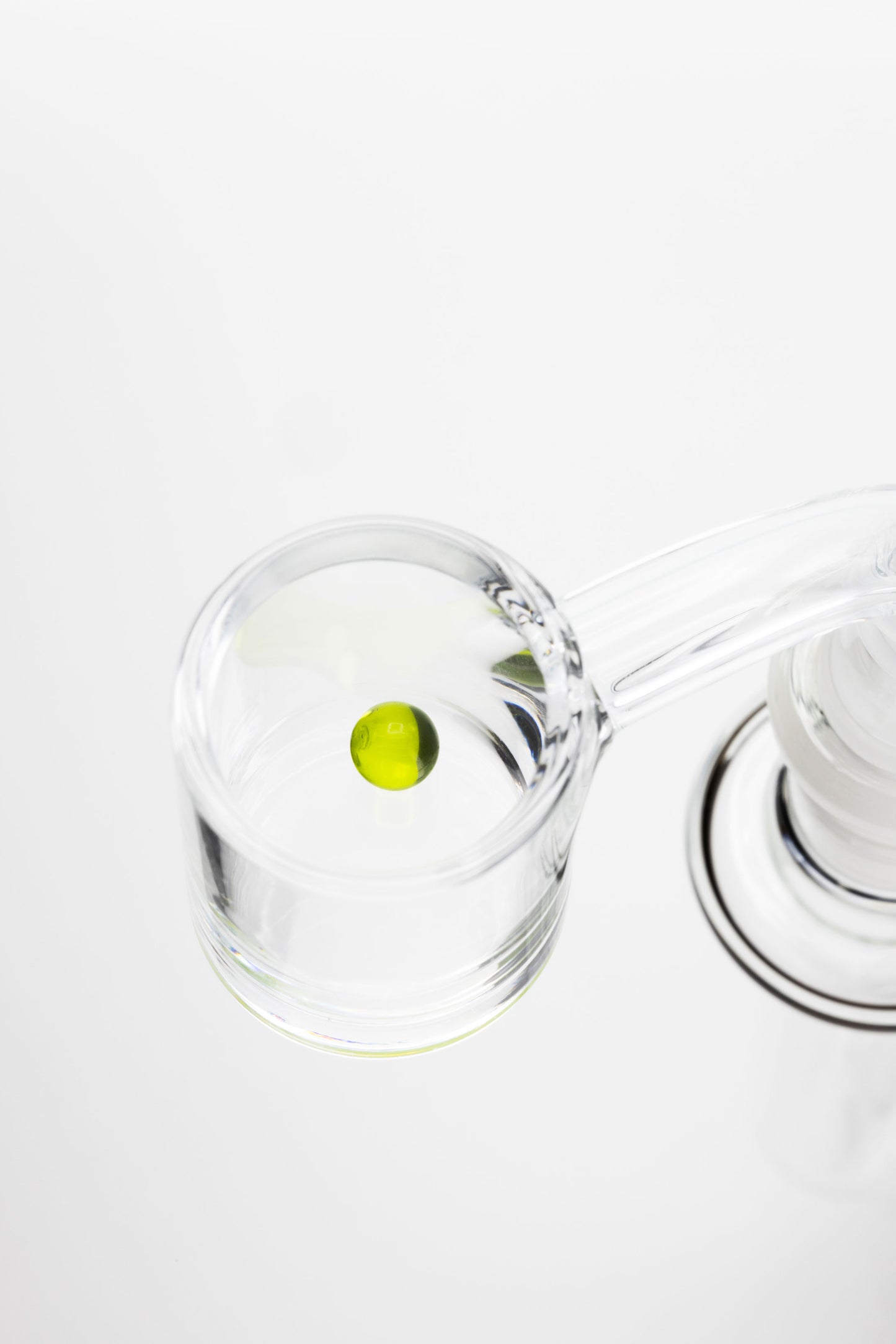 Green Sapphire Terp Sphere in Banger Mini Nail eNail