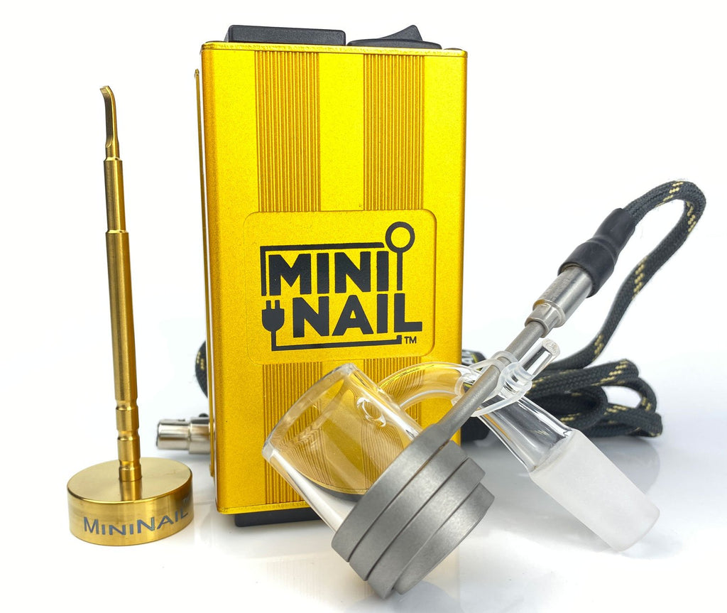 Gold MiniNail Quartz Banger Enail Kit