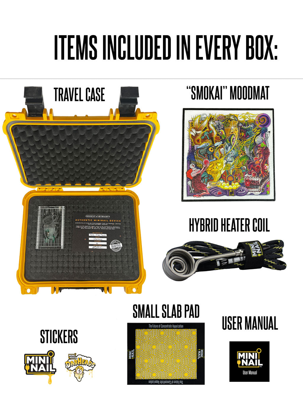 MININAIL X TOTH TIBOR GLASS ENAIL KIT (LIMITED EDITION)