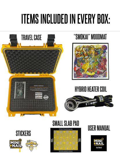 MININAIL X TOTH TIBOR GLASS ENAIL KIT (LIMITED EDITION)