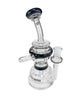 Inclycer  eNail Glass Dab Rig Black MiniNails and Slugworth Top View