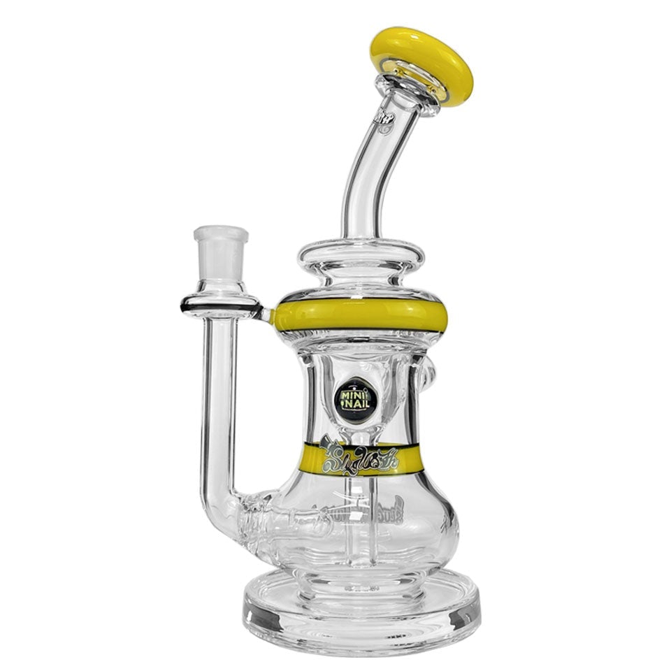 enail Dab Rigs Glass Yellow Incycler MiniNail and Slugworth