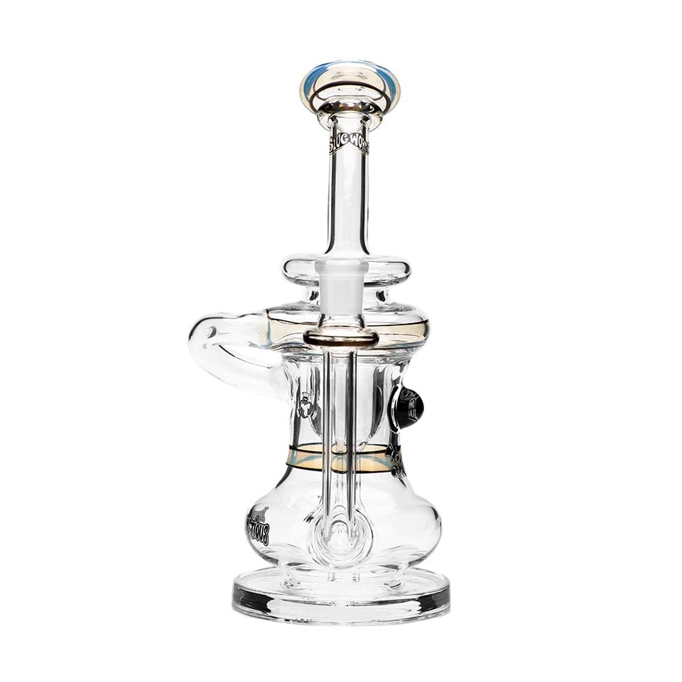 Incycler e Nail Dab Rig Glopal Mini Nail x Slugworth Glass Front View