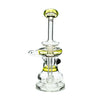 Incycler e Nail Dab Rig Green Mini Nail x Slugworth Glass Front View