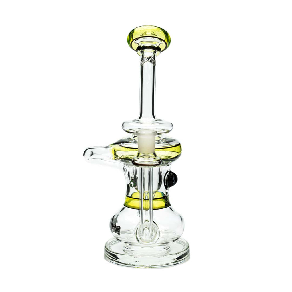 Incycler e Nail Dab Rig Green Mini Nail x Slugworth Glass Front View