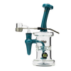J-Seal Dab Rig with enail dab banger Aqua Teal Mini Nail x Slugworth Glass 
