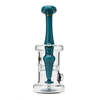 J-Seal eNail Dab Rig Aqua Teal Mini Nail x Slugworth Glass Front View