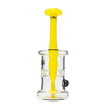 J-Seal eNail Dab Rig Yellow Mini Nail x Slugworth Glass Front View