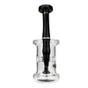 J-Seal eNail Dab Rig Black Galaxy Mini Nail x Slugworth Glass Front View